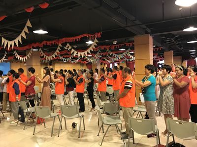 快樂(lè)做義工！地鐵義工開(kāi)展第二期大型團(tuán)體心理培訓(xùn)活動(dòng)